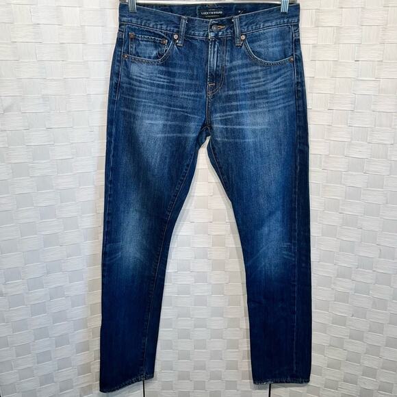 Lucky Brand Men’s 110 Skinny Dark Wash Cotton Blend Jeans Size 31/32 - Picture 12 of 15